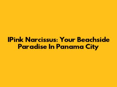 IPink Narcissus: Your Beachside Paradise In Panama City